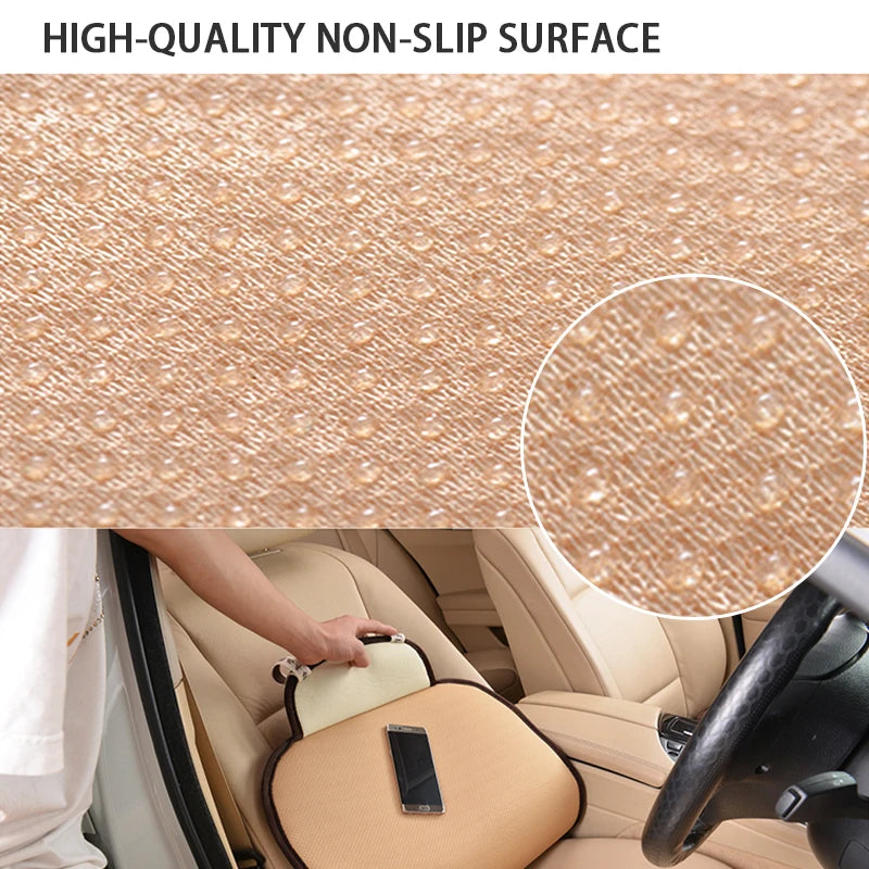 Universal Plush Car Seat Cover - Winter Warmth & Anti-Slip Comfort