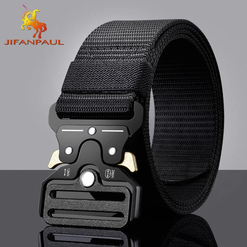 Premium Tactical Nylon Belt - High Quality & Multi-Function