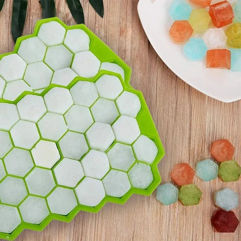 37-Cube Honeycomb Ice Tray - DIY Ice Mold