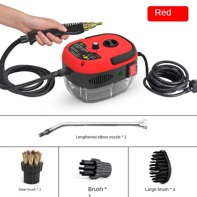 High-Temperature Steam Cleaner for Home, Car, and Kitchen - 110V/220V