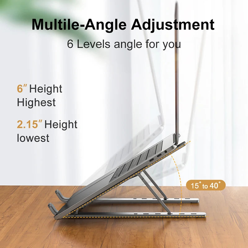 Adjustable Aluminum Laptop Stand