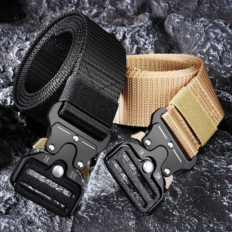 Premium Tactical Nylon Belt - High Quality & Multi-Function