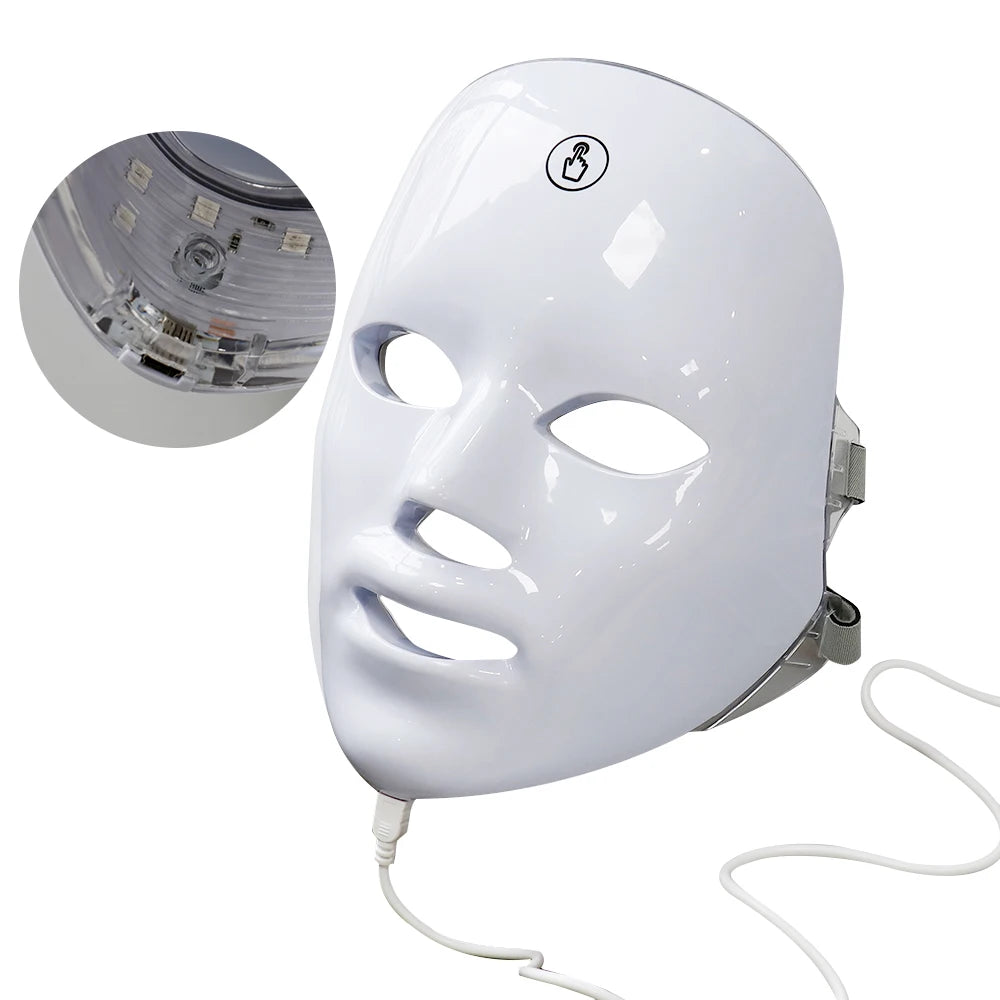 LED Light Therapy Mask for Skin Rejuvenation & Acne Care