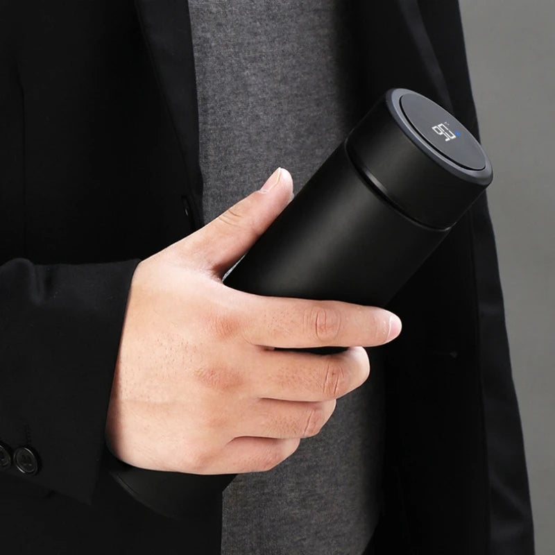 Smart Digital Thermos Bottle with Temperature Display