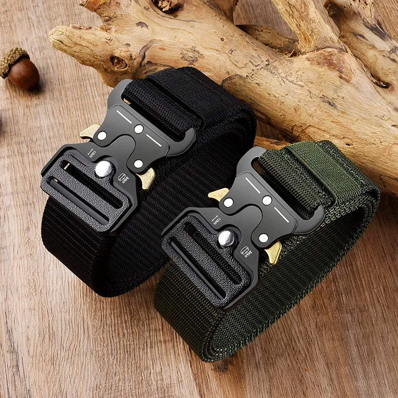 Premium Tactical Nylon Belt - High Quality & Multi-Function