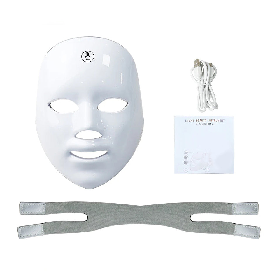 LED Light Therapy Mask for Skin Rejuvenation & Acne Care