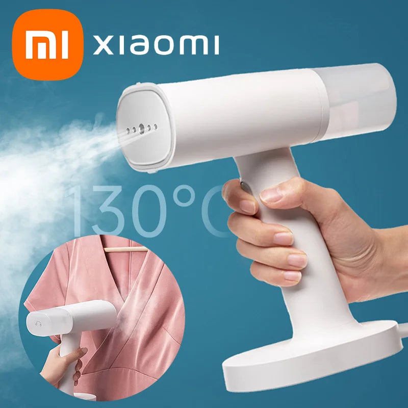 XIAOMI MIJIA Handheld Garment Steamer Iron - Portable Fabric Steam Cleaner & Mite Remover